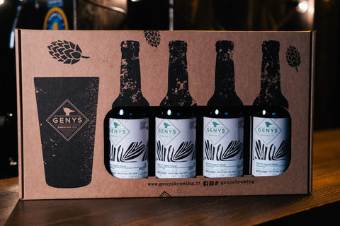Barrel Aged Stout pakuotė su taure